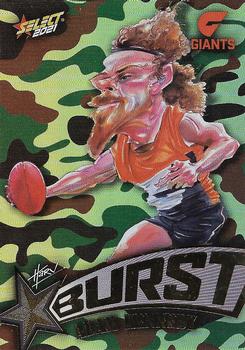 2021 Select AFL Footy Stars - Starburst Caricatures Camo #SBC30 Adam Kennedy Front